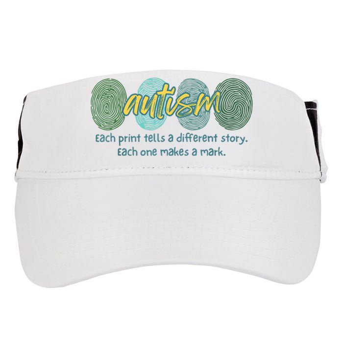 Fingerprint Autism Each Print Tells A Different Story Adult Drive Performance Visor