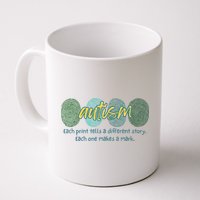 Fingerprint Autism Each Print Tells A Different Story Mug