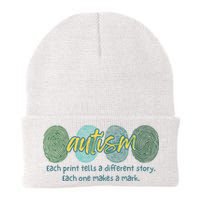 Fingerprint Autism Each Print Tells A Different Story Beanie