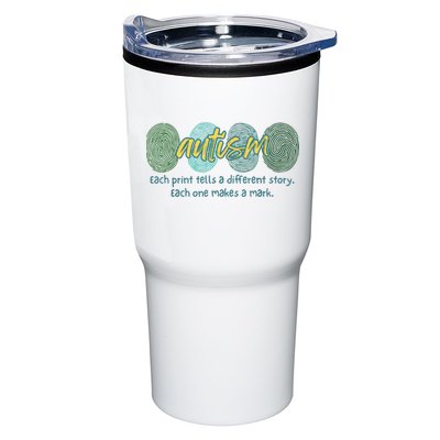 Fingerprint Autism Each Print Tells A Different Story Tumbler