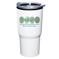 Fingerprint Autism Each Print Tells A Different Story Tumbler