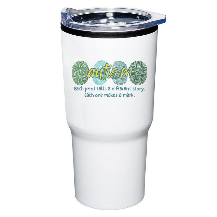 Fingerprint Autism Each Print Tells A Different Story Tumbler