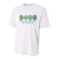 Fingerprint Autism Each Print Tells A Different Story Youth Performance Sprint T-Shirt