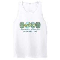 Fingerprint Autism Each Print Tells A Different Story PosiCharge Competitor Tank