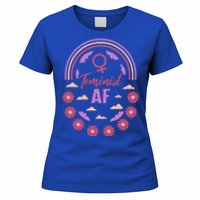 Feminist Af Empowert Support Power Support She Gift Women's T-Shirt