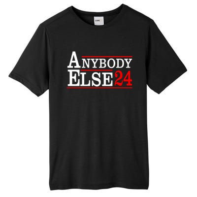 Funny Anybody Else 24 Anti Joe Biden Bumper Tall Fusion ChromaSoft Performance T-Shirt