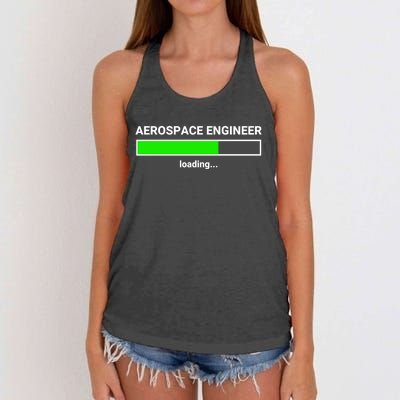 Funny Aerospace Engineer Gift Student College Rocket Science Gift Women's Knotted Racerback Tank