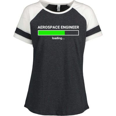 Funny Aerospace Engineer Gift Student College Rocket Science Gift Enza Ladies Jersey Colorblock Tee