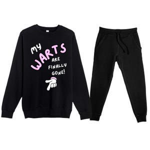 Funny And Embarrassing Gag Premium Crewneck Sweatsuit Set