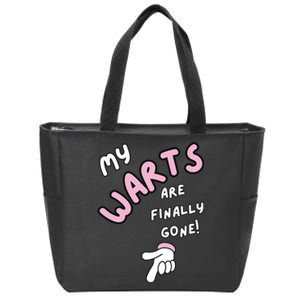 Funny And Embarrassing Gag Zip Tote Bag