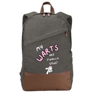 Funny And Embarrassing Gag Cotton Canvas Backpack