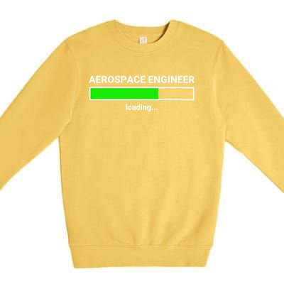 Funny Aerospace Engineer Gift Student College Rocket Science Gift Premium Crewneck Sweatshirt