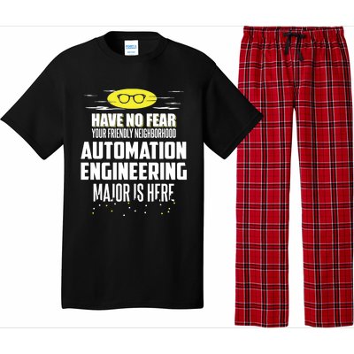 Funny Automation Engineering Major Gift Have No Fear Gift Pajama Set