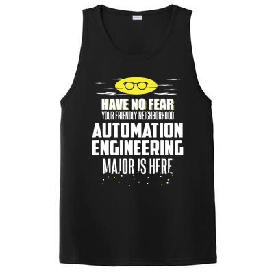 Funny Automation Engineering Major Gift Have No Fear Gift PosiCharge Competitor Tank