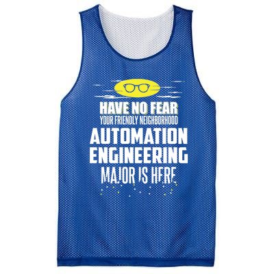 Funny Automation Engineering Major Gift Have No Fear Gift Mesh Reversible Basketball Jersey Tank