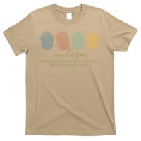 Fingerprint Autism Each Print Tells A Different Story T-Shirt