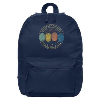 Fingerprint Autism Each Print Tells A Different Story 16 in Basic Backpack