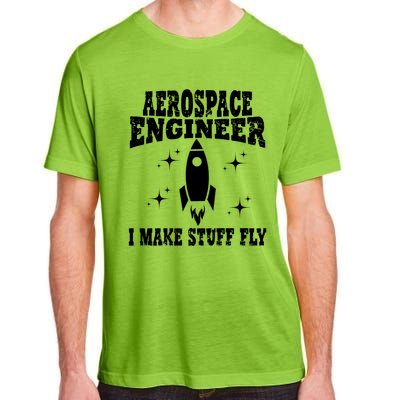 Funny Aerospace Engineer Dad Mom Space Humor Dad Joke Gift Adult ChromaSoft Performance T-Shirt