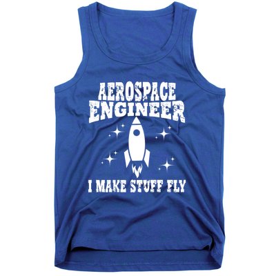 Funny Aerospace Engineer Dad Mom Space Humor Dad Joke Gift Tank Top