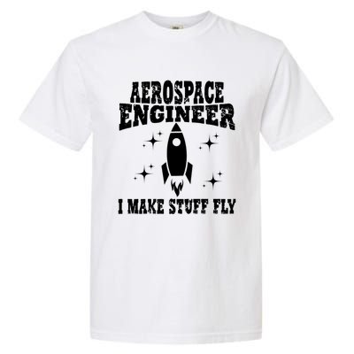 Funny Aerospace Engineer Dad Mom Space Humor Dad Joke Gift Garment-Dyed Heavyweight T-Shirt