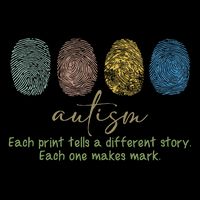 Fingerprint Autism Each Print Tells A Different Story Daily Commute Backpack