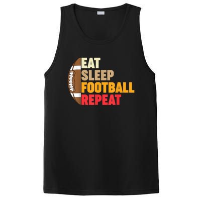 Funny American Football For Football Player PosiCharge Competitor Tank