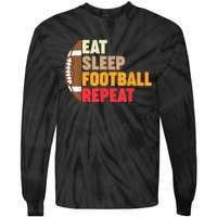 Funny American Football For Football Player Tie-Dye Long Sleeve Shirt