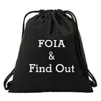 Foia And Find Out Drawstring Bag