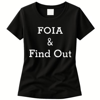 Foia And Find Out Womens T-Shirt