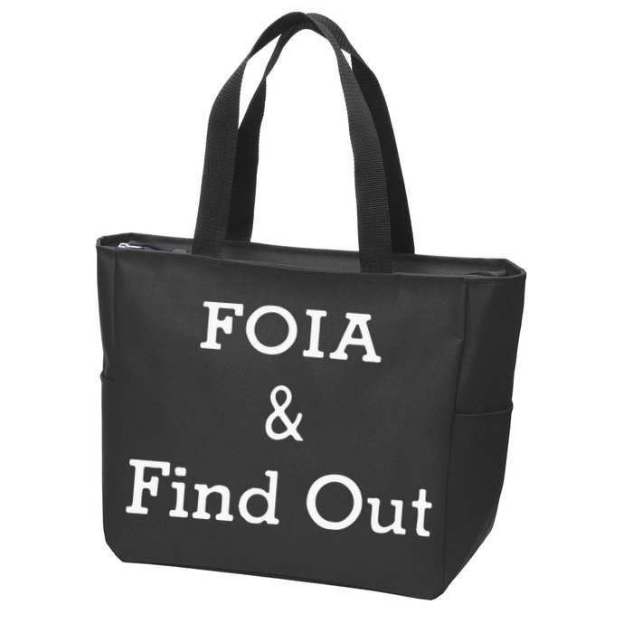 Foia And Find Out Zip Tote Bag