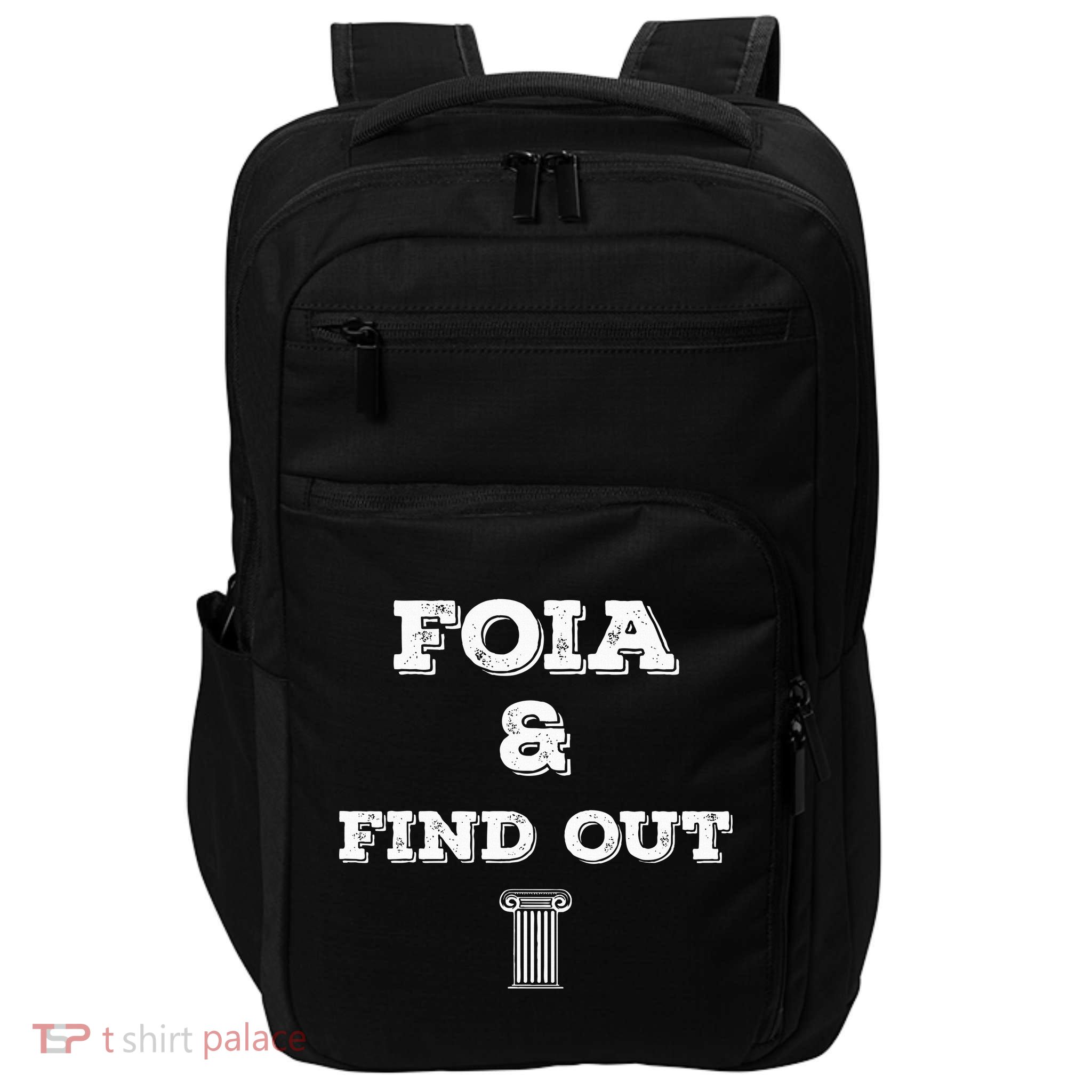 Foia And Find Out Impact Tech Backpack