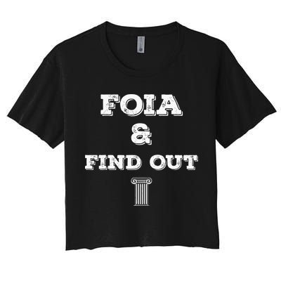 Foia And Find Out Crop Top