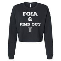 Foia And Find Out Cropped Pullover Crew