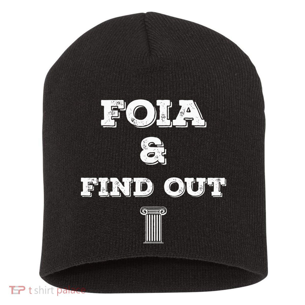 Foia And Find Out Short Acrylic Beanie