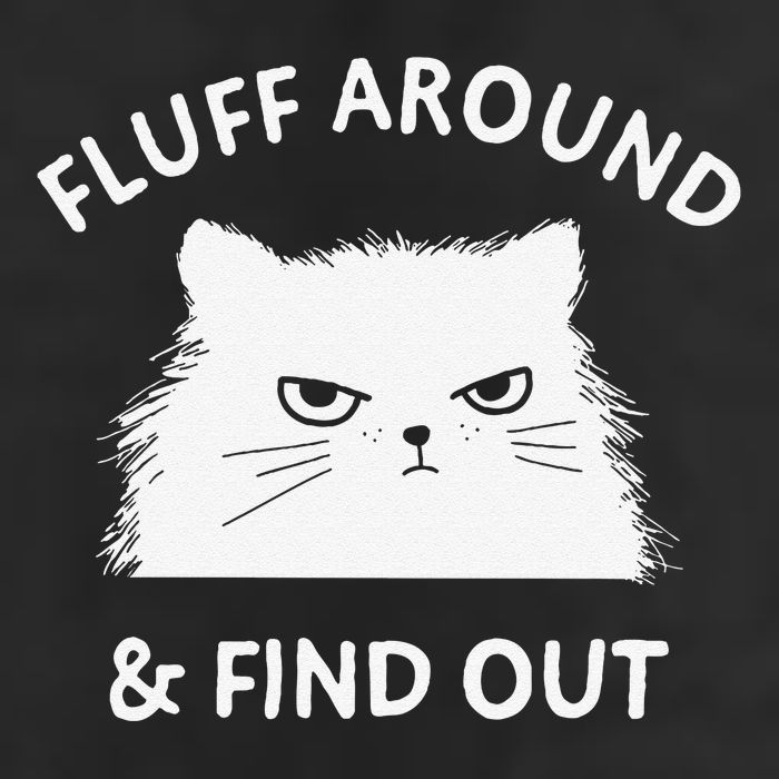 Fluff Around Funny Sarcastic Cat Lady Quote Humor 15oz Campfire Ceramic Mug