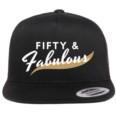 Fifty And Fabulous Flatbill Hat
