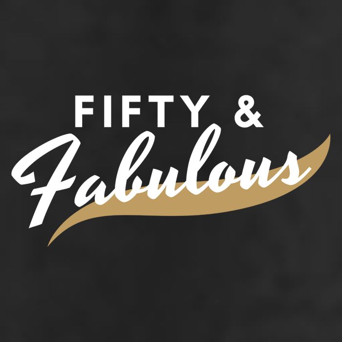 Fifty And Fabulous Golf Towel