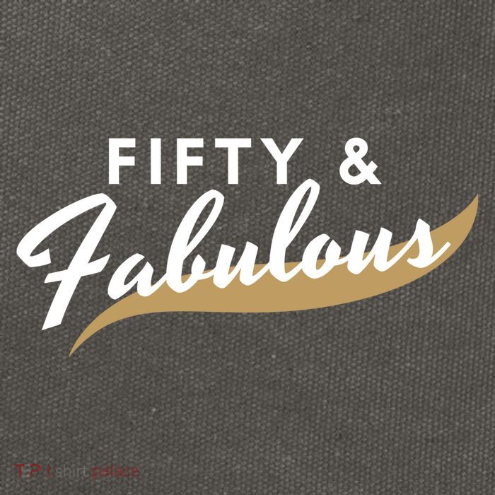 Fifty And Fabulous Cotton Canvas Backpack