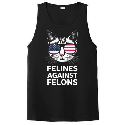 Felines Against Felons Kamala Harris PosiCharge Competitor Tank