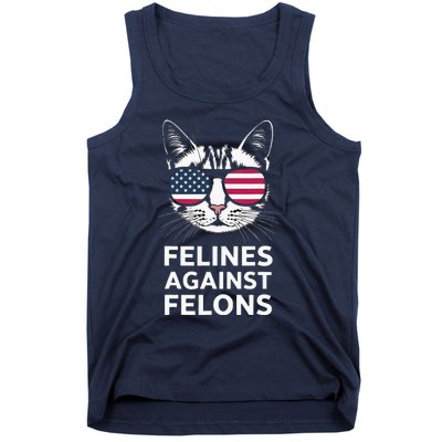 Felines Against Felons Kamala Harris Tank Top