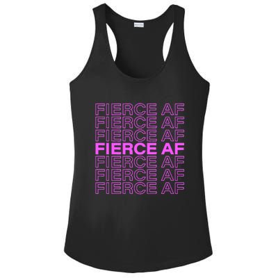 Fierce AF Ladies PosiCharge Competitor Racerback Tank