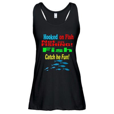 Fish And Fishing Boats Clipart Ladies Essential Flowy Tank