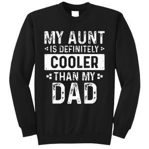 Funny Aun For Boy Girl Auntie Niece Nephew Sweatshirt