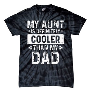 Funny Aun For Boy Girl Auntie Niece Nephew Tie-Dye T-Shirt