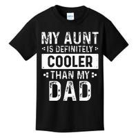 Funny Aun For Boy Girl Auntie Niece Nephew Kids T-Shirt