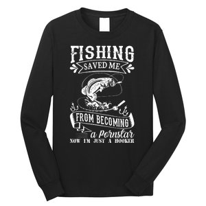 Fisherman American Flag Fishing Rod Fishing Lover Long Sleeve Shirt