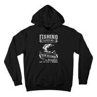 Fisherman American Flag Fishing Rod Fishing Lover Tall Hoodie