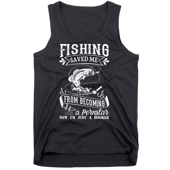 Fisherman American Flag Fishing Rod Fishing Lover Tank Top