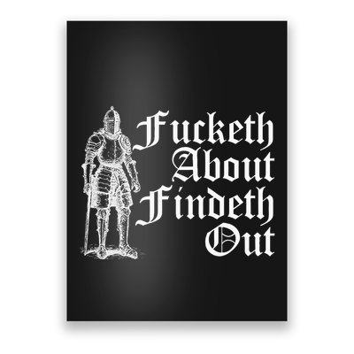 Fucketh About Findeth Out Poster