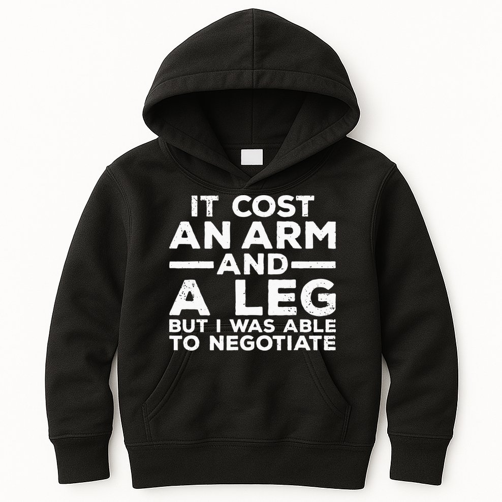 Funny Amputee For Men Women Prosthetic Leg Amputation Joke Kids Hoodie